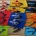 Zehentrenner, Badeschuhe, BeachBotten im Sand stehend, Modell Foot Spike, Kategoriebild, mehrfarbig, bunt