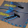 Badelatschen, Zehentrenner, BeachBotten, Modell Color Center, grau, hellblau
