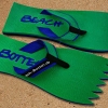 Badetrenner, Zehenlatschen, BeachBotten im Sand stehend, Modell Color Punk, grün