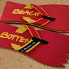 Badetrenner, Zehenlatschen, BeachBotten im Sand stehend, Modell Color Punk, rot